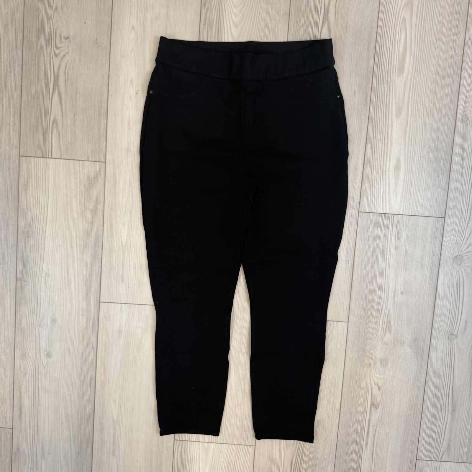 Spanx Women Xl The Perfect Ponte Ankle Pant Black 20202r Pull On Stretch